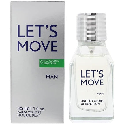 United Colors of Benetton Let's Move Man EdT Spray for Him 40ml Benetton