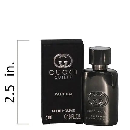 Gucci Guilty for Men Eau De Parfum Mini Splash 0.16 Fl Oz Gucci