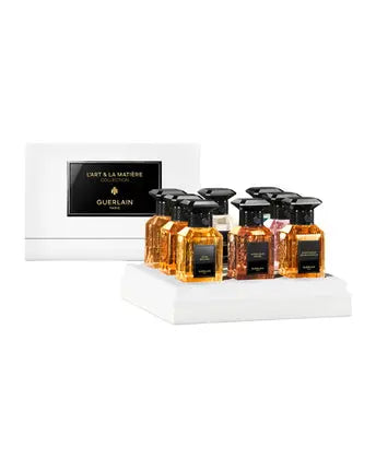 Guerlain Set L'Art Et La Matiere - Musc Outreblanc, Neroli Outrenoir, Rose Barbare - Eau de Parfum Unisex 10 Ml Each