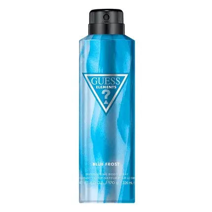 Guess Elements Blue Frost Deodorizing Body Spray for Men 6.0 Oz Guess