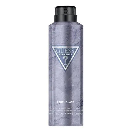 Guess Elements Cool Slate Deodorizing Body Spray for Men 6.0 Oz Guess