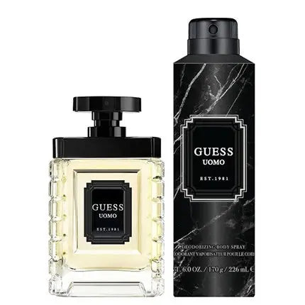 Guess Uomo Eau De Toilette 50 Ml And Deodorant Spray 226 Ml Guess