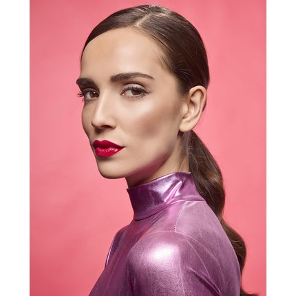 Deborah Milano Super Vinyl Liquid Lipstick No. 3 Cherry Pink Intense Color No Transfer and Shine Up to 16 Hours