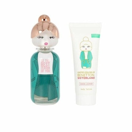 Benetton Sisterland Green Jasmine Parfum femme  Set - Pack of 2 Benetton