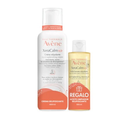 Avene Xeracalm AD Cream with Oil 400ml 100ml Avène