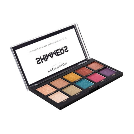 Profusion Cosmetics Shimmers Eyeshadow Palette 10 Shades