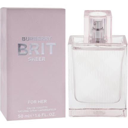 Burberry Brit Sheer Eau de Toilette (EDT) Mixte 50ml