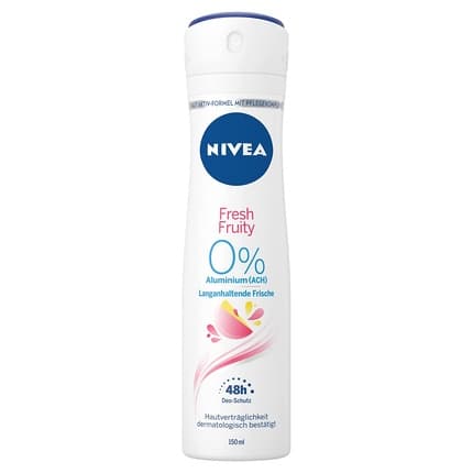 Nivea Fresh Fruity Deo - Aluminum Free with Fruity Scent and Cooling Formula 150ml Unisexe