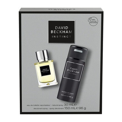 David Beckham Instinct Eau de Toilette 30ml and Deodorant 150ml Gift Set David Beckham