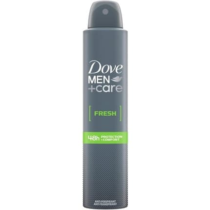 Dove +Care Fresh Antiperspirant Aerosol Déodorant (Déo) Homme 200ml