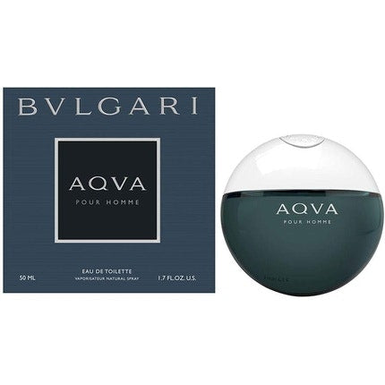 Aqva par Bulgari Eau De Toilette Pour Homme 50ml Bvlgari