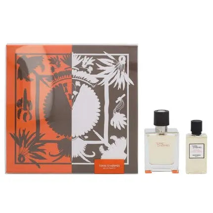 HERMES PARFUMS Terre d'Hermès Fragrance Set for Men (Eau de Toilette 50ml + Shower Gel 40ml) 90ml Hermès