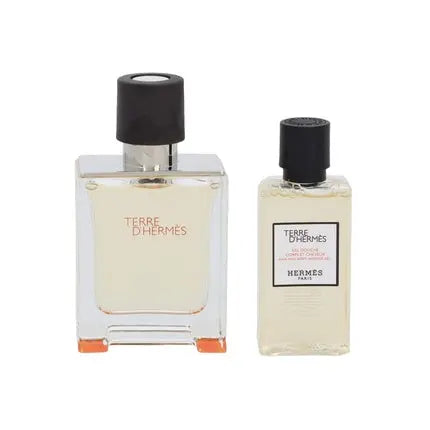 HERMES PARFUMS Terre d'Hermès Fragrance Set for Men (Eau de Toilette 50ml + Shower Gel 40ml) 90ml Hermès