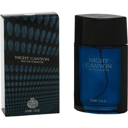 REAL TIME Men's Eau de Toilette Night Canyon 100ml Real Time