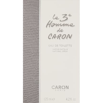 Caron LE 3eme Vapo Eau de Toilette (EDT) Homme 125ml