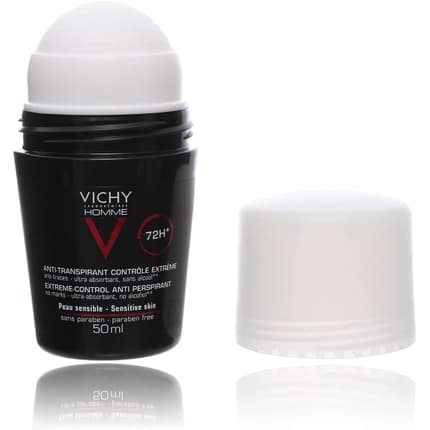 Vichy Antiperspirant Deodorant Rollon 72h Déodorant (Déo) Homme 50ml