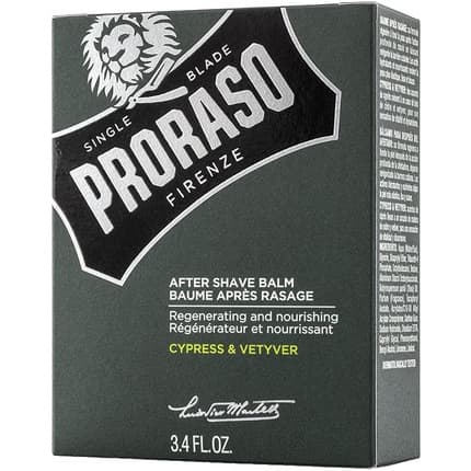 Proraso Cypress & Vetyver After Shave Balm Fragrance (Fragrance) Mixte 100ml