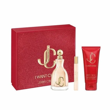 Jimmy Choo I Want Choo Eau De Parfum Spray 100ml Set 3 Pieces Jimmy Choo