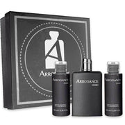 Arrogance Men's Gift Box Men's Parfum  Eau de toilette  50ml 2x Shower Shampoo 100ml Arrogance