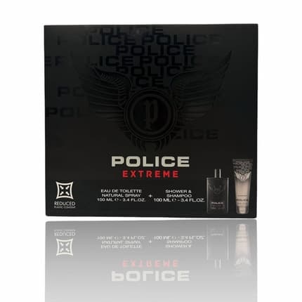 Police Gift Set + Shower Shampoo Coffret (Coffret) Homme 100ml