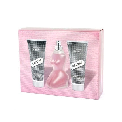 Lamis Catsuit Femme Eau de Parfum Coffret Avec Shower Gel and Lotion Creation Lamis