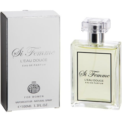 REAL TIME Eau de Parfum Si Femme l'eau douce for Women 100ml Real Time