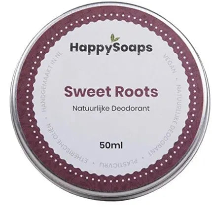 HappySoaps Sweet Roots Vegan Deodorant 50g Happysoaps