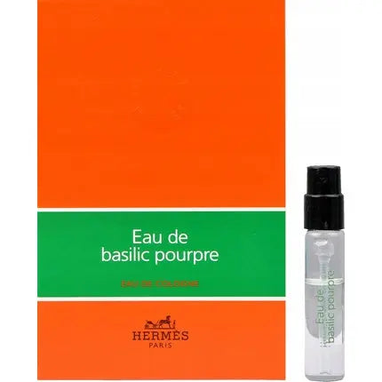 Hermes Eau De Basilic Pourpre Eau De Cologne Unisex 2 Ml Vial Hermès