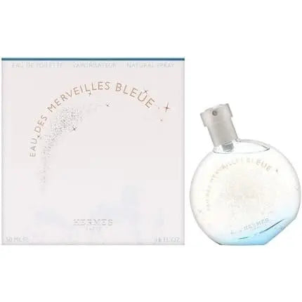 Hermes Eau Des Merveilles Bleue Eau de Toilette Spray For Her 50ml Hermès