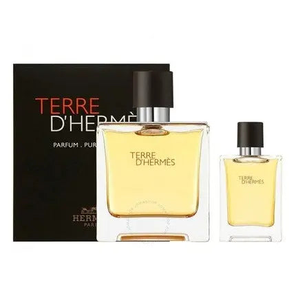 Hermes Men's Terre d' Coffret  Eau De Parfum 75ml + 12.5ml Hermès