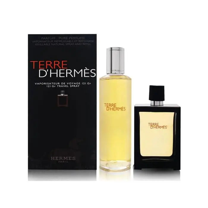 Hermes Terre D'hermes Pure Parfum  2 Piece Set Pour Homme Hermès