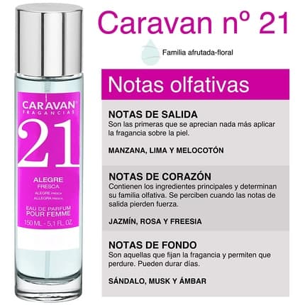 Caravan Fragancias nº 21 Eau de Parfum (EDP) Femme 150ml