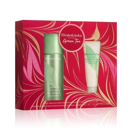 Elizabeth Arden Green Tea Gift Set: Green Tea Scent + Honey Drops Body Cream , Gift Box Coffret (Coffret) Femme 100ml