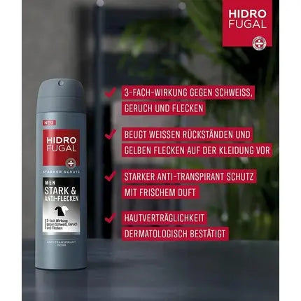 Hidrofugal Men Strong & Anti-Stain Spray 150ml Hidrofugal