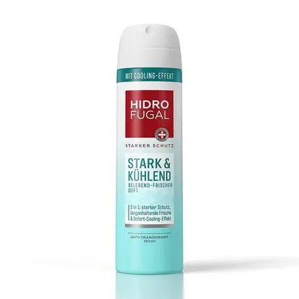 Hidrofugal Strong & Cooling Spray 150ml Refreshing Deodorant Spray with Instant Cooling Effect and Aloe Vera Hidrofugal