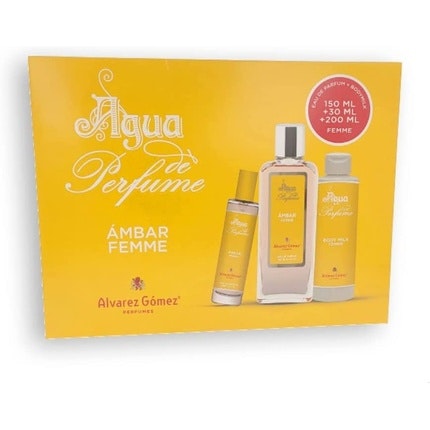 Alvarez Gomez Ambar 150 Eau de parfum  + BL200 + 30 Eau de parfum Alvarez Gómez