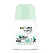 Garnier Invisible Protection 48h Roll-On Antiperspirant With Ball Fresh Aloe Déodorant (Déo) Femme 50ml
