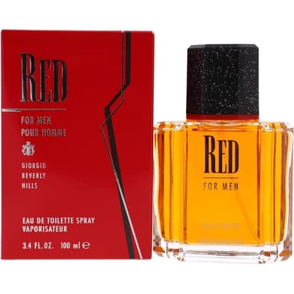Giorgio Beverly Hills Red For Men Edt Spray 3.3oz