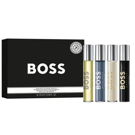 Hugo Boss Miniature Set - Includes Bottled Eau De Toilette Spray 10ml, Bottled Eau De Parfum Spray 10ml, Infinite Eau De Parfum Spray 10ml, And Bottled Parfum Spray 10ml Hugo Boss