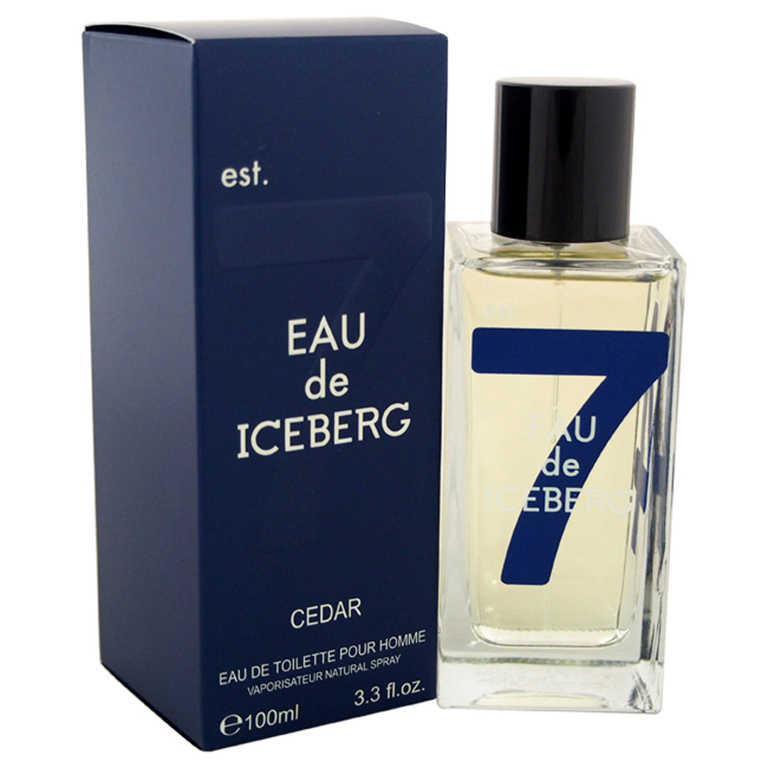 Iceberg Eau De Iceberg Cedar Pour Homme Toilet Water Spray 100ml