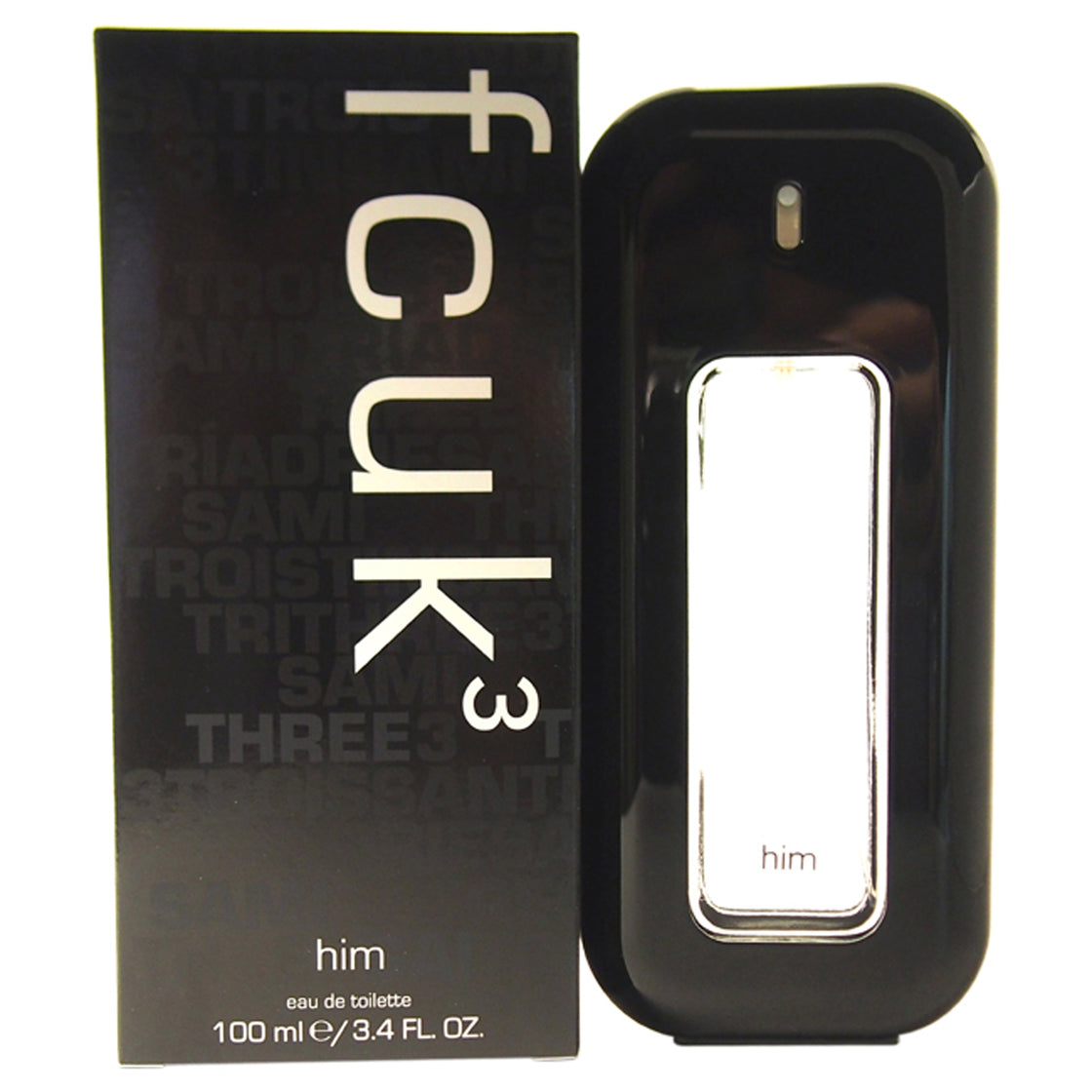 French Connection Fcuk 3 by French Connection Eau de Toilette Homme 101 ml