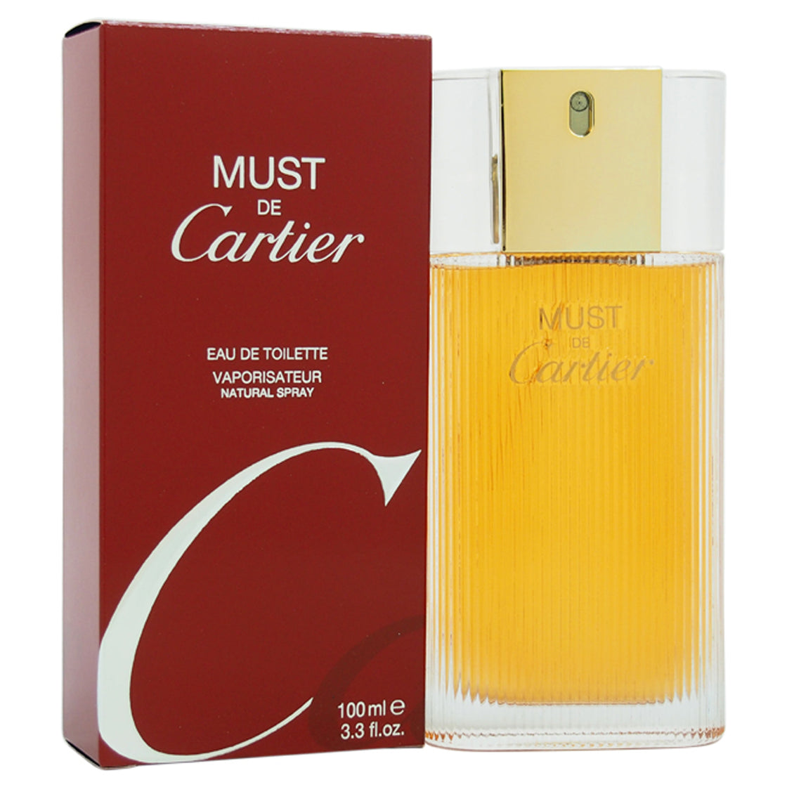 Cartier Must De Eau de Toilette 3.4oz for women