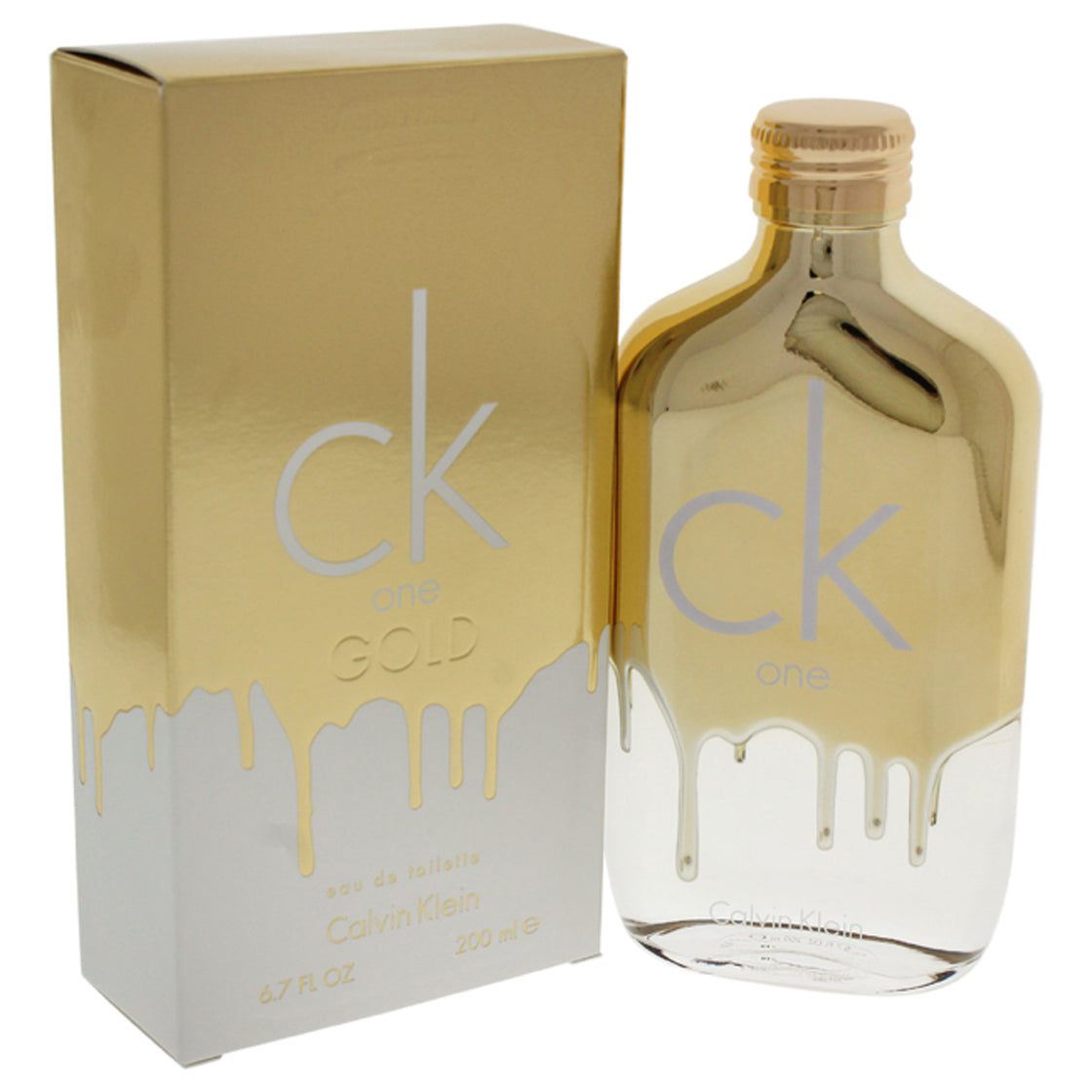 Calvin Klein Gold Unisex Eau de Toilette (EDT) Mixte 200ml