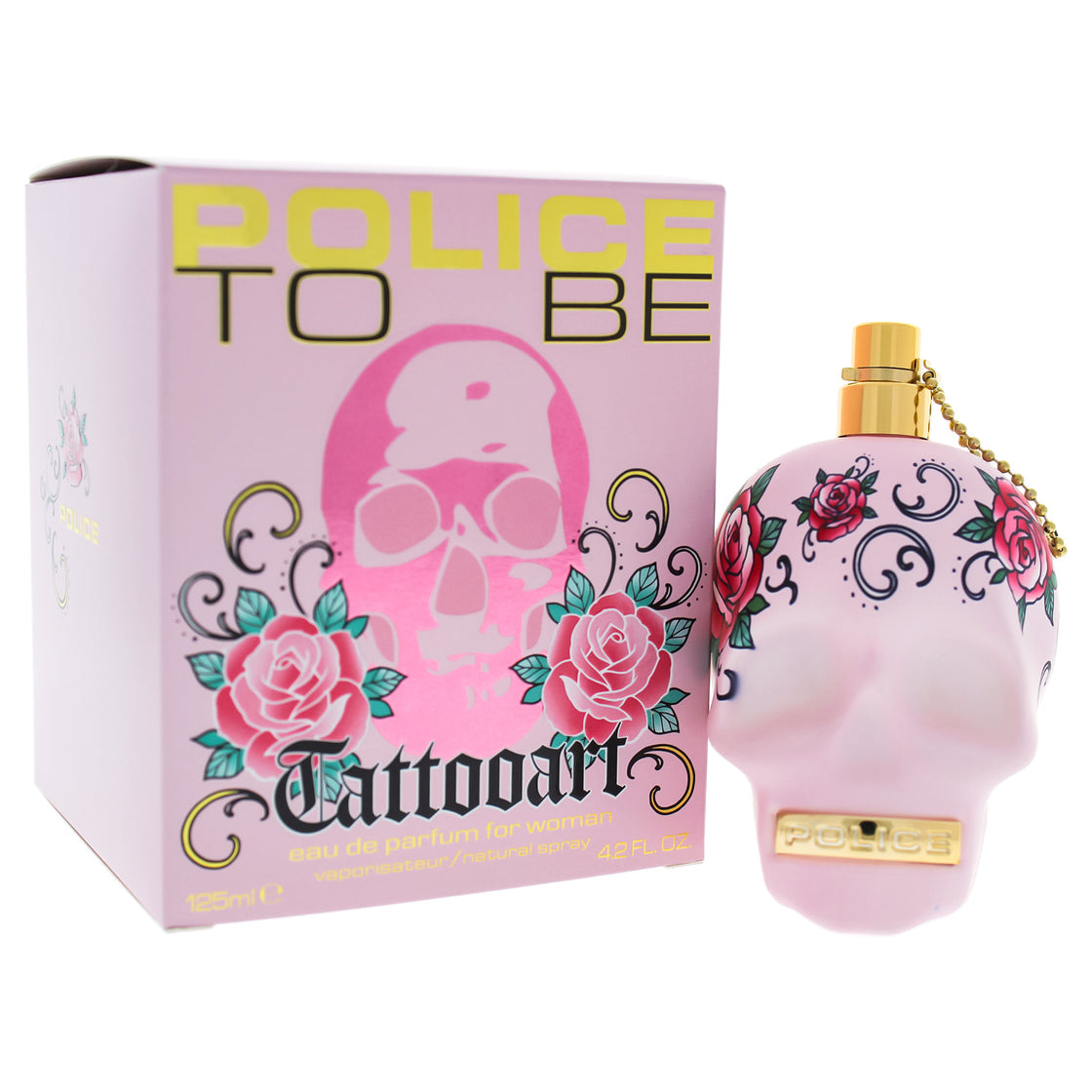 Police to Be Tattooart Floral Eau de Parfum (EDP) Femme 125ml