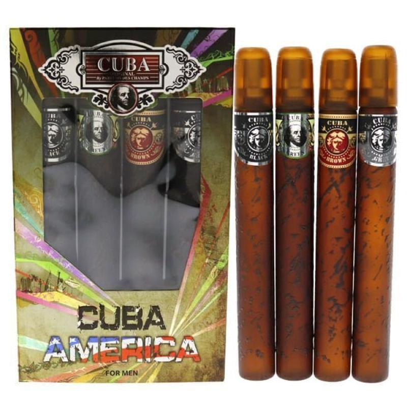 Cuba America 4 Piece Gift Set for Men