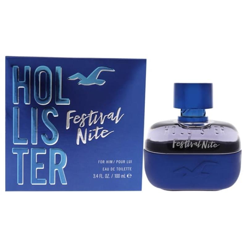 Hollister Festival Nite Eau de Toilette (EDT) Homme 100ml
