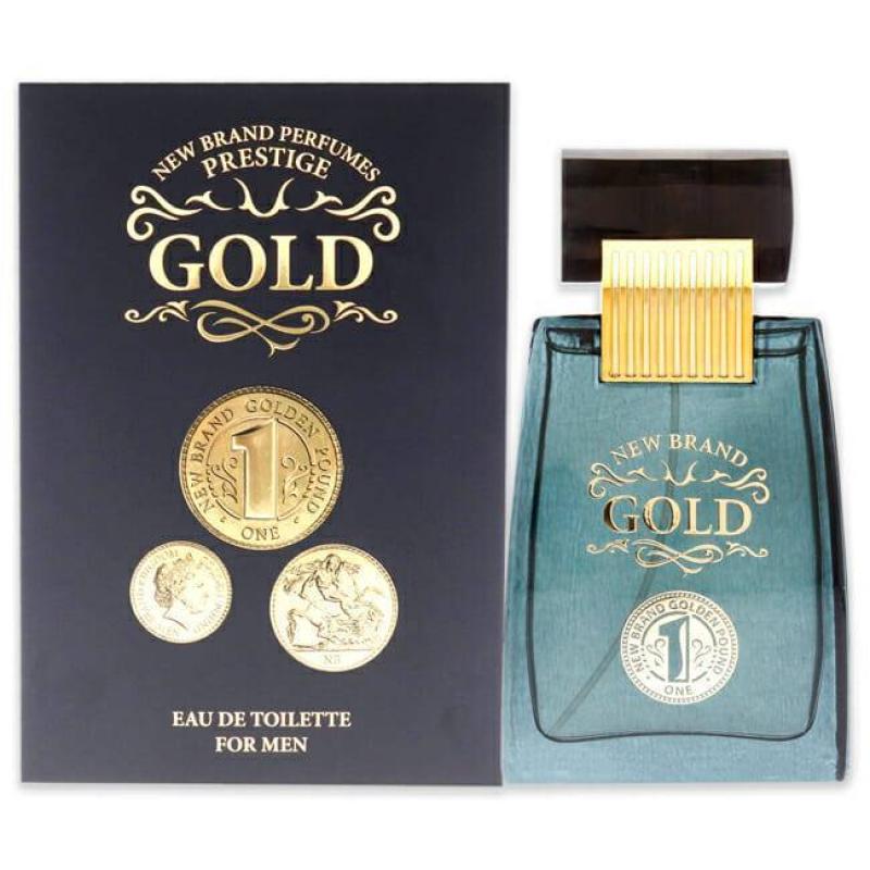 New Brand Gold par New Brand Perfumes Eau de Toilette (EDT) Mixte 100ml