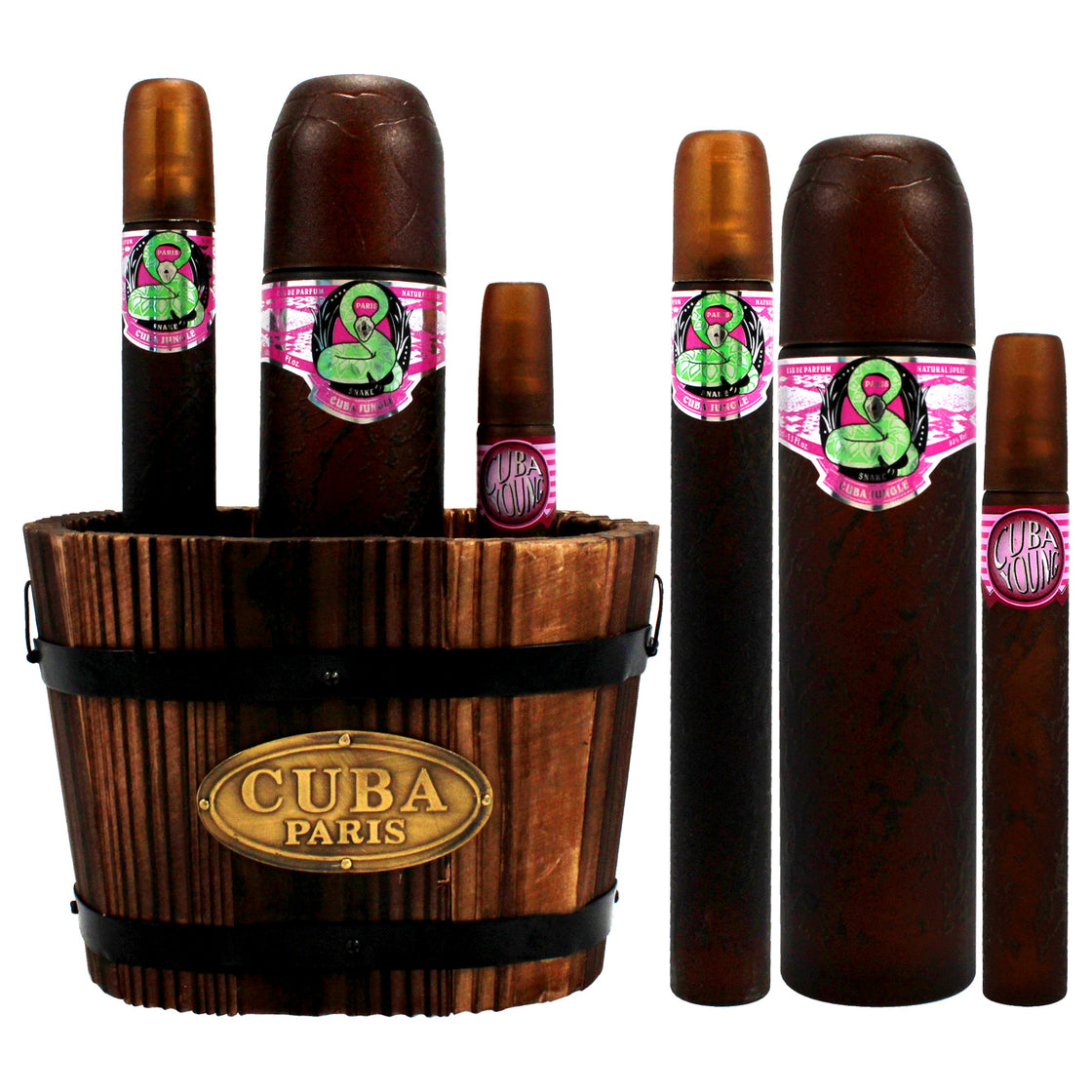 Cuba Jungle Snake Perfume Set - , , And Coffret (Coffret) Mixte 100ml