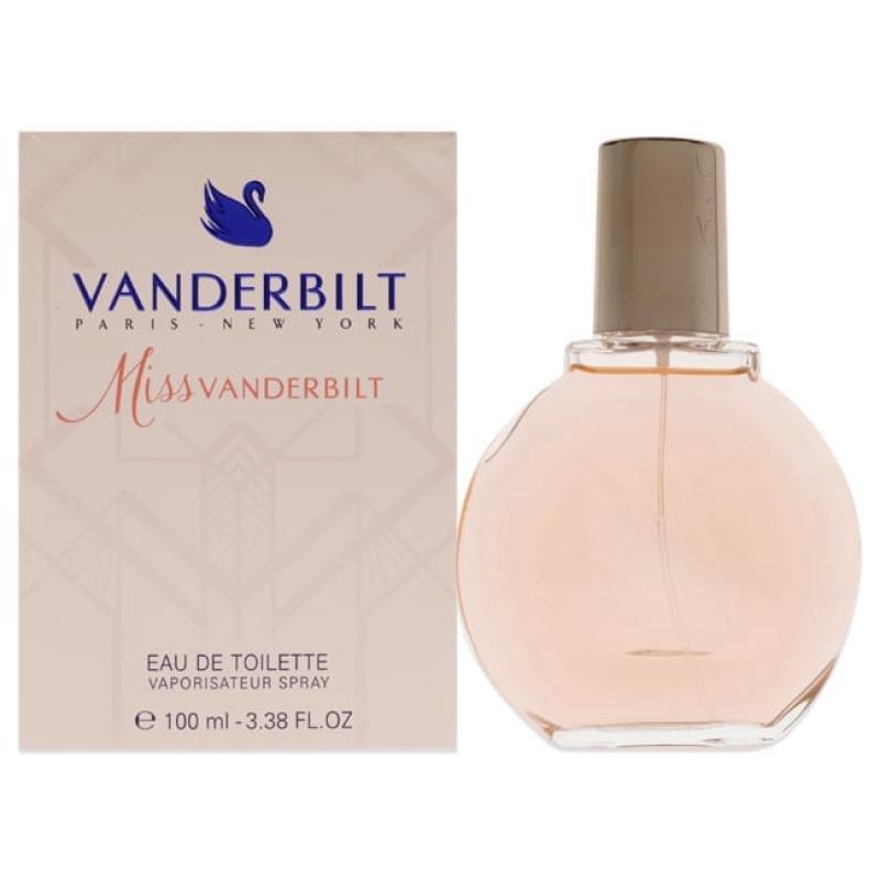 Gloria Vanderbilt Miss Vanderbilt Eau de Toilette (EDT) Femme 100ml