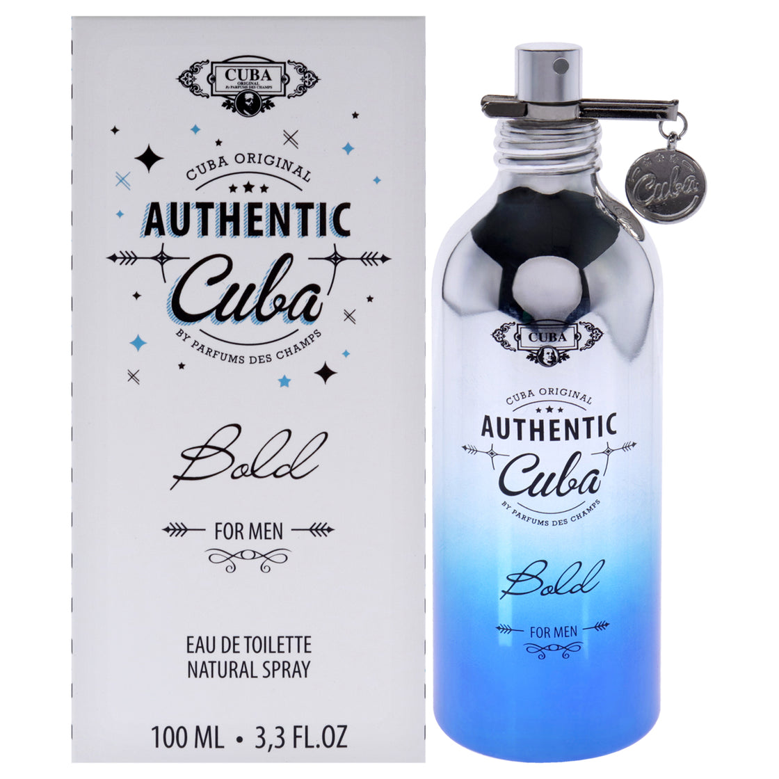 Cuba Authentic Bold For Men Eau De Toilette Spray 100ml
